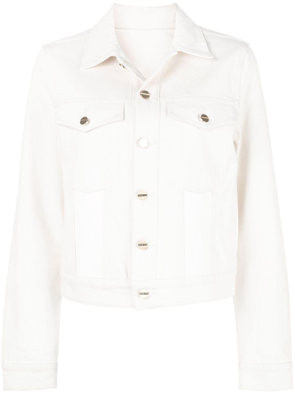 lee white denim jacket