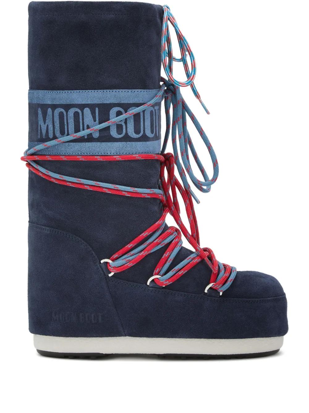 【MOON BOOT】ミッド スニーカー ブーツ ナイロン レースアップ Moon Bootをオンラインでショッピング | セール & ニュー