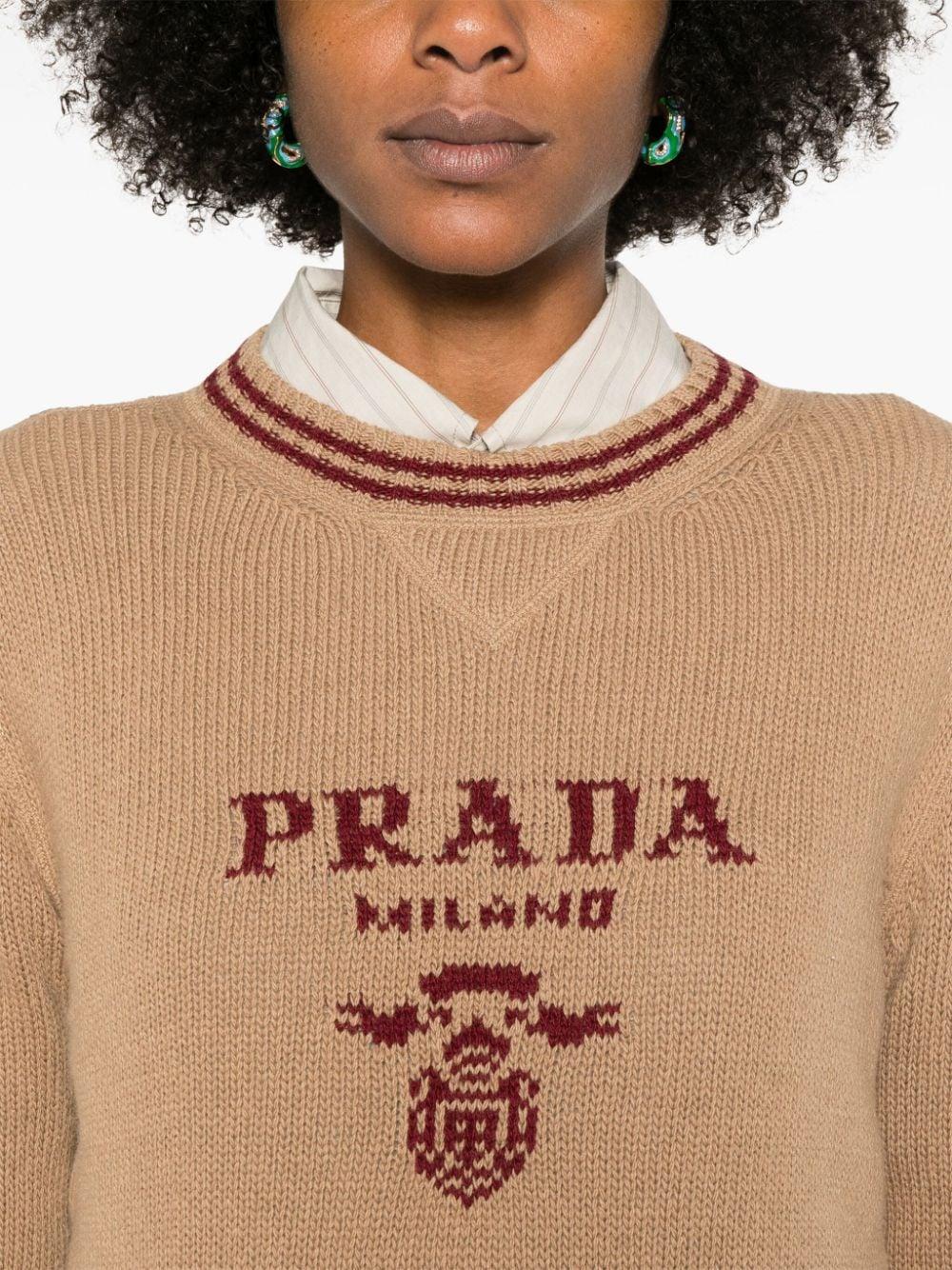 Prada intarsia sales