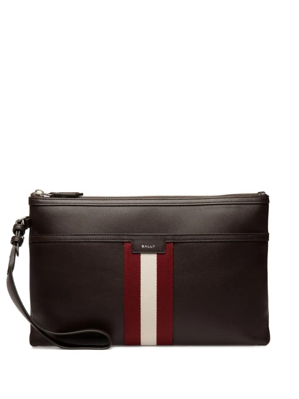 Bally Code Clutch Bag in Black for Men Lyst