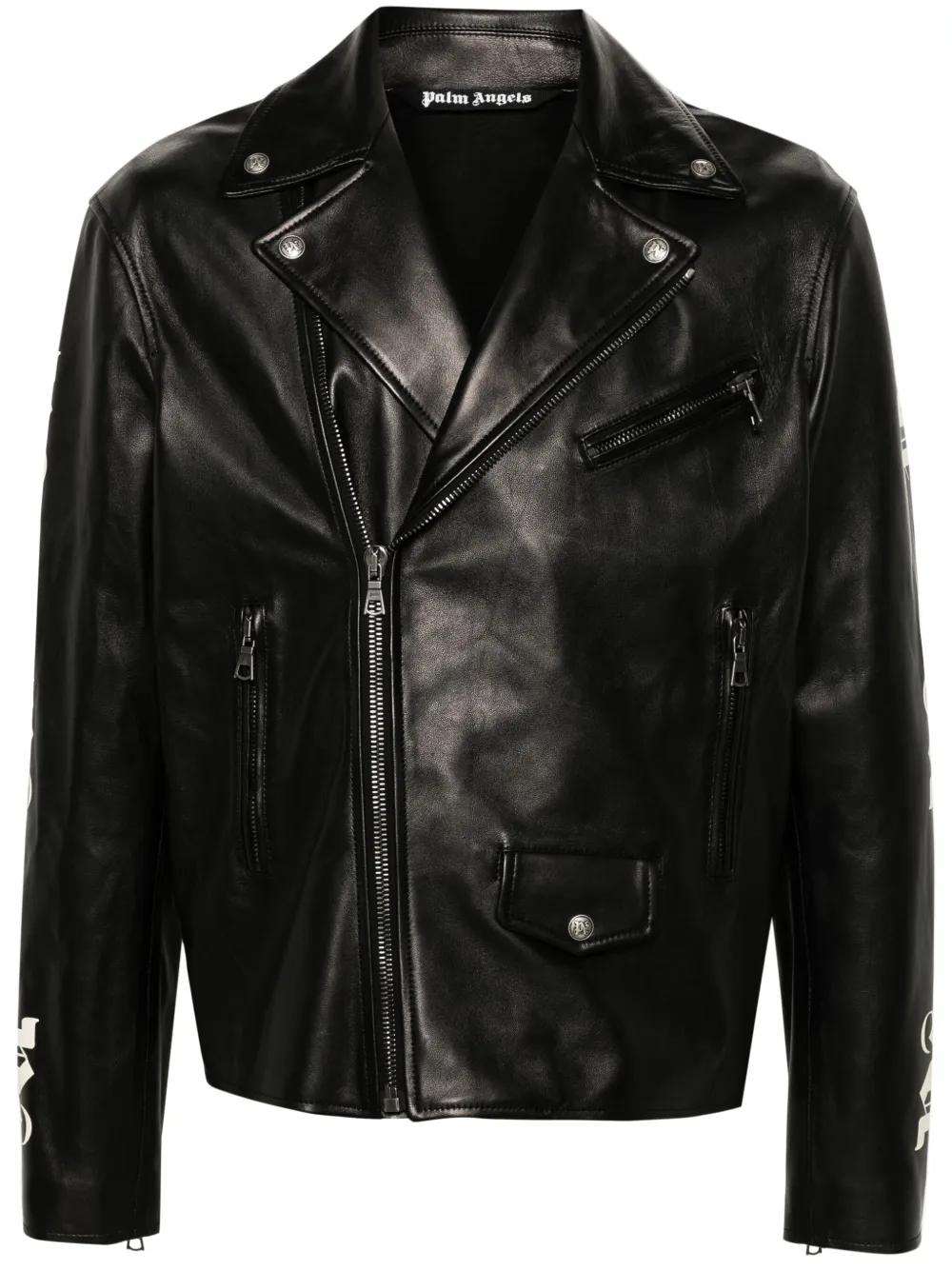 Palm Angels Leather jackets for Men | Online Sale up to 70% off | Lyst