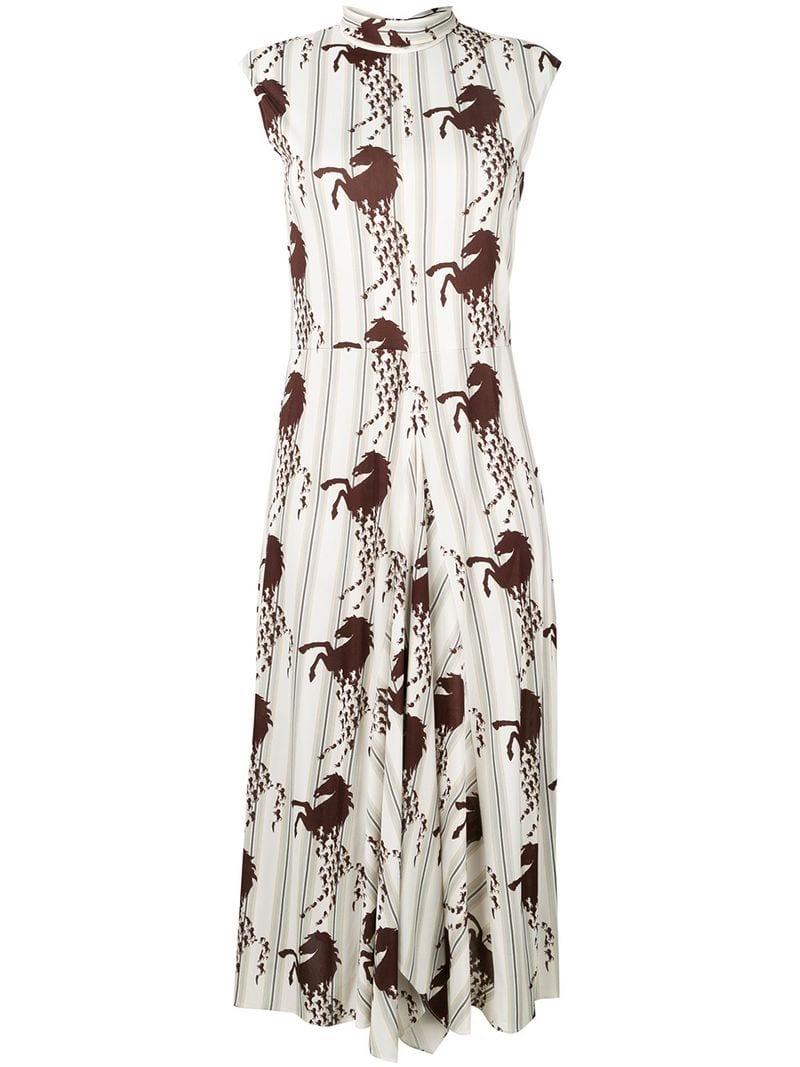 Chloé Horse Print Dress Lyst — free download