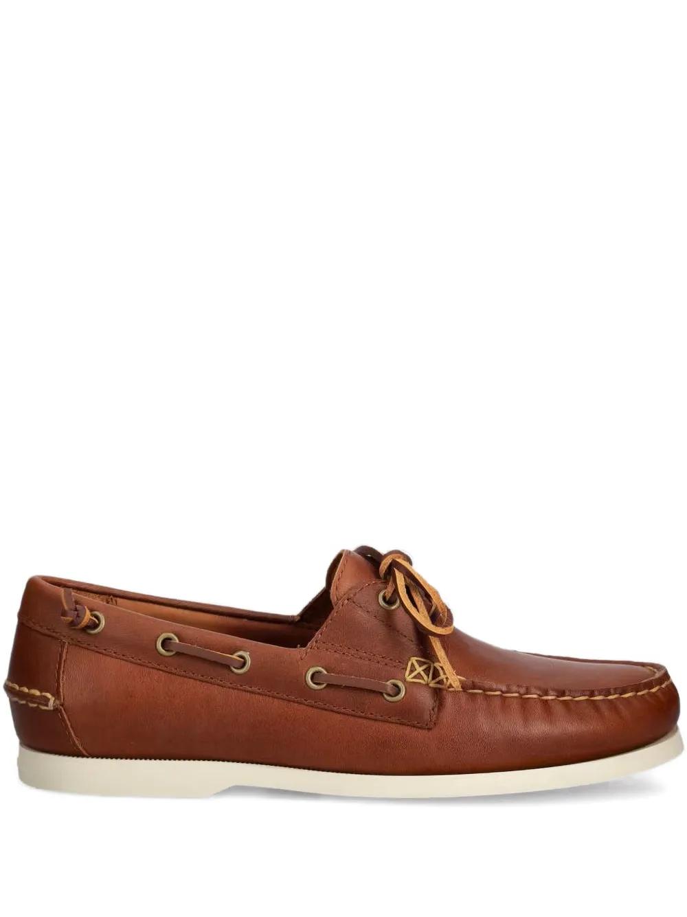 Ralph Lauren ブラウン ローファー POLO RALPH LAUREN ローファー Alston バーニッシュド レザー