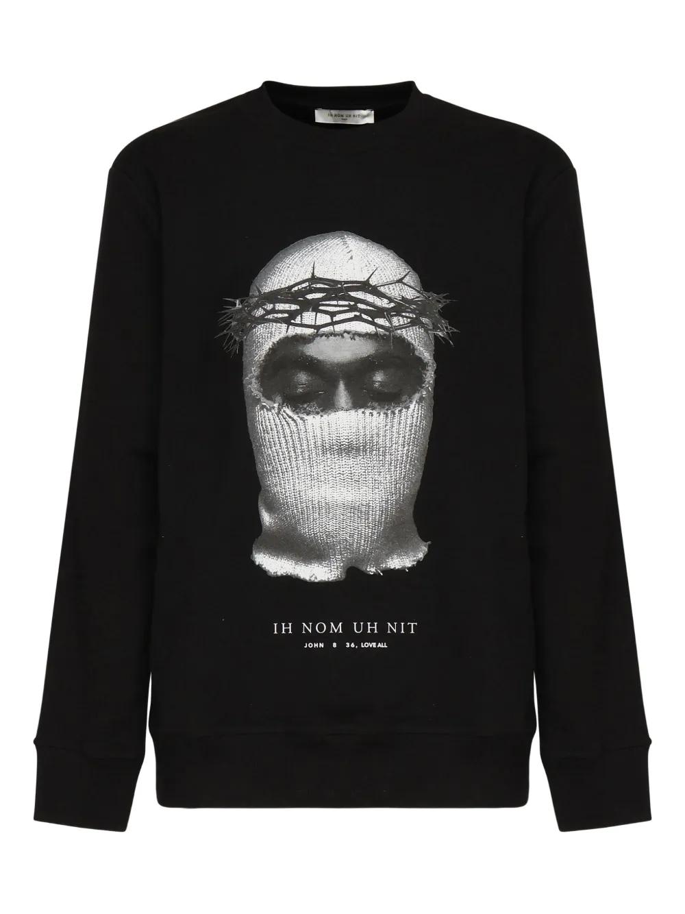 スウェット・トレーナー IH NOM UH NIT 'The Idol' hoodie Black  NMS24222 Ih Nom Uh Nit The Idol Hoodie - Black - Men | NMS24222009