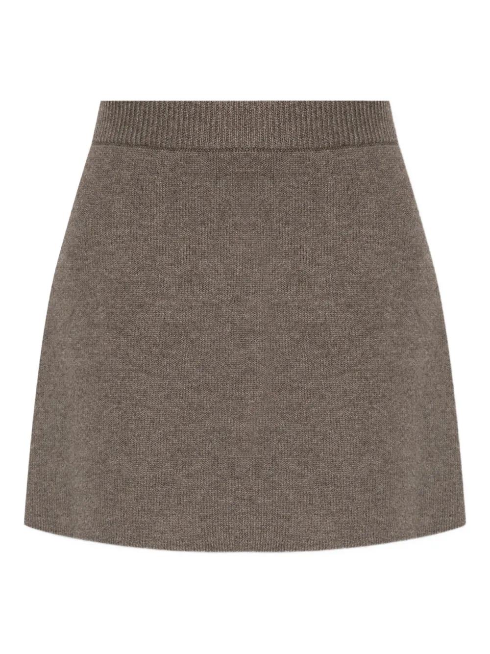 スカート LISA YANG Women Mini Skirts 2025143NJ BROWN Mini Skirt – LISA YANG