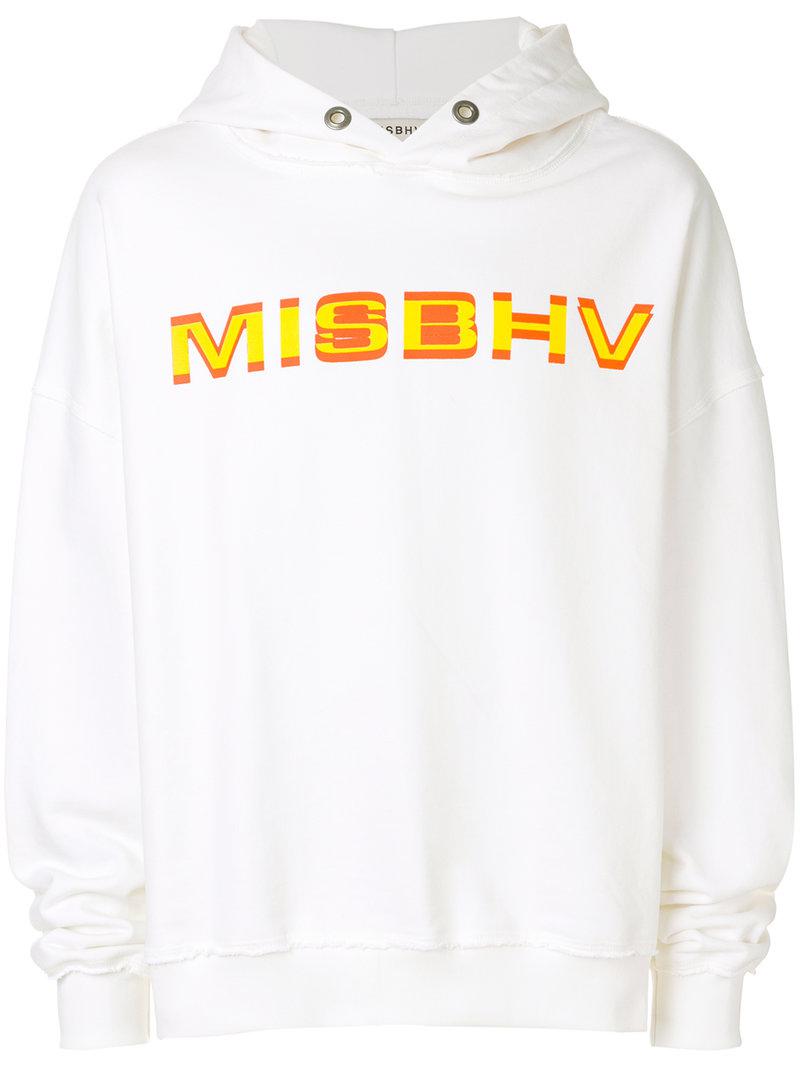 misbhv white hoodie
