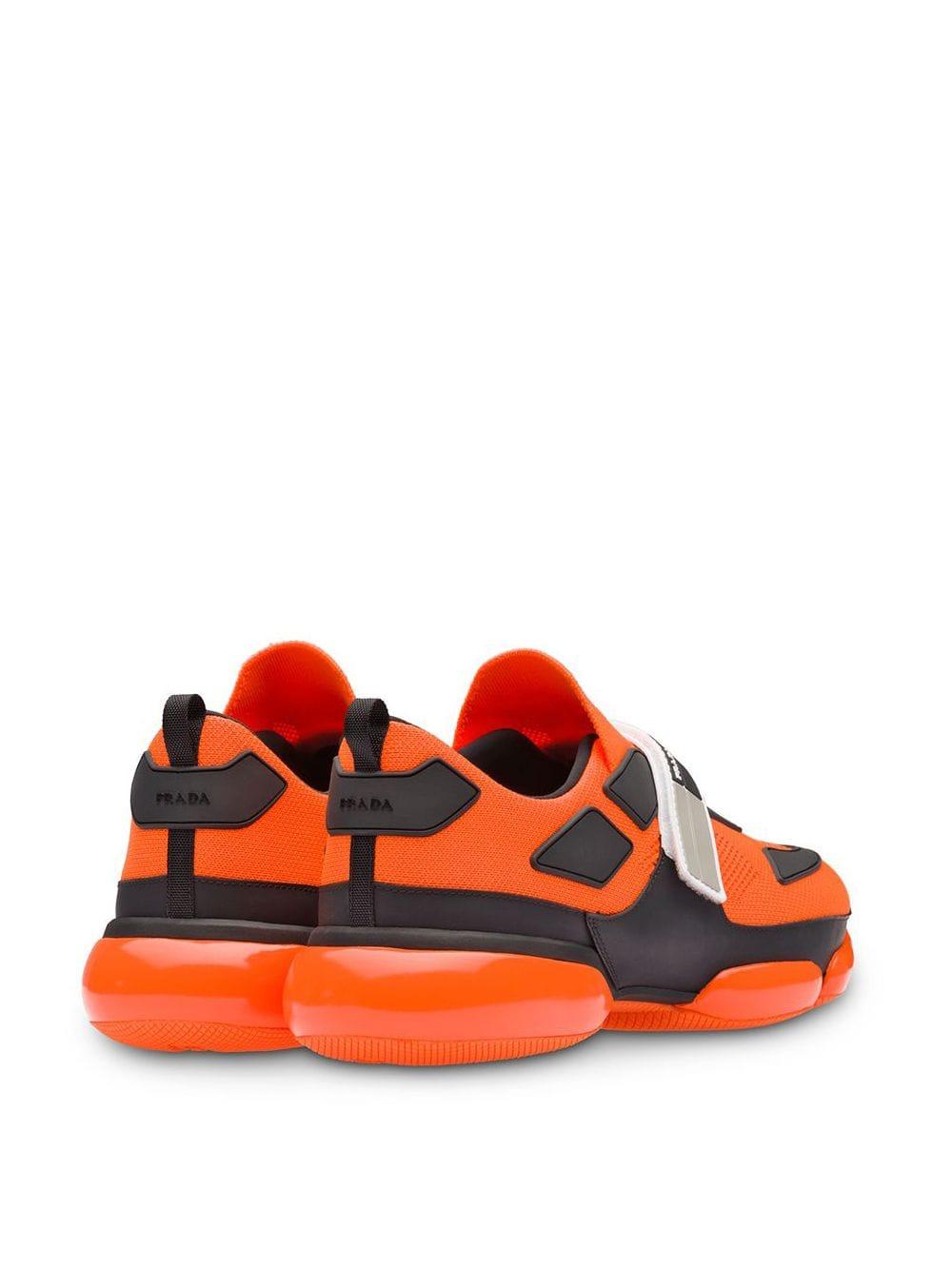prada cloudbust black orange