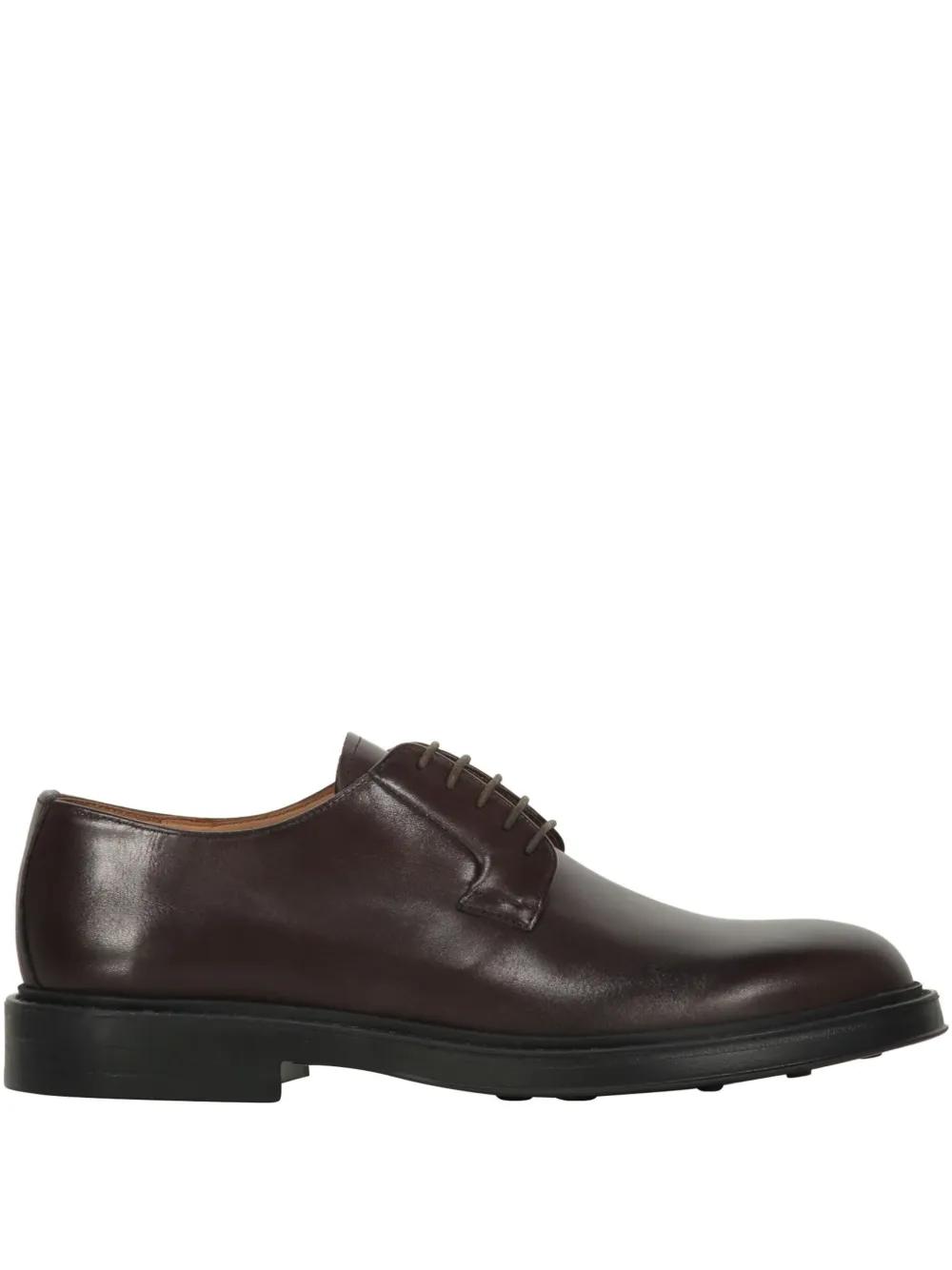 Chaussures Habillées Homme Bruno Magli Pointure 9 - Richelieu Marron, Occasion