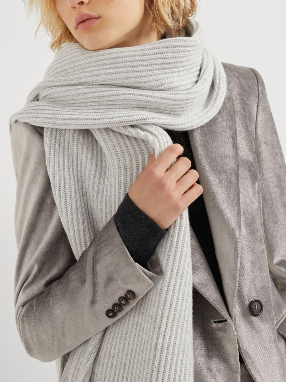 BRUNELLO CUCINELLI カシミア ニット ストール マフラー（楽天