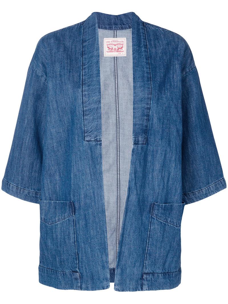 levis denim kimono
