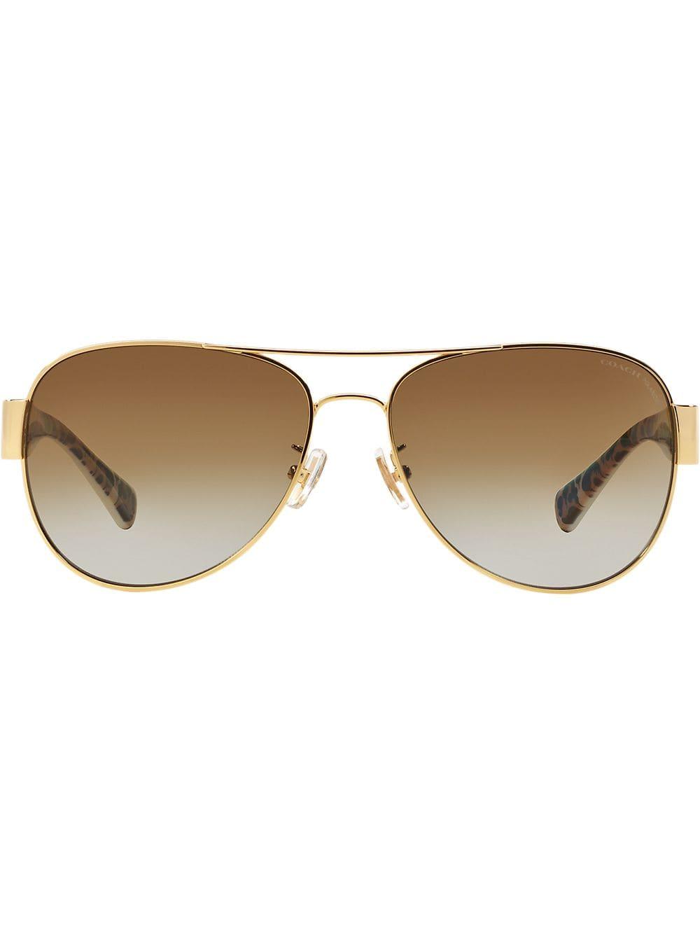 Aviator-frame gradient sunglasses Farfetch Accessoires Sonnenbrillen 