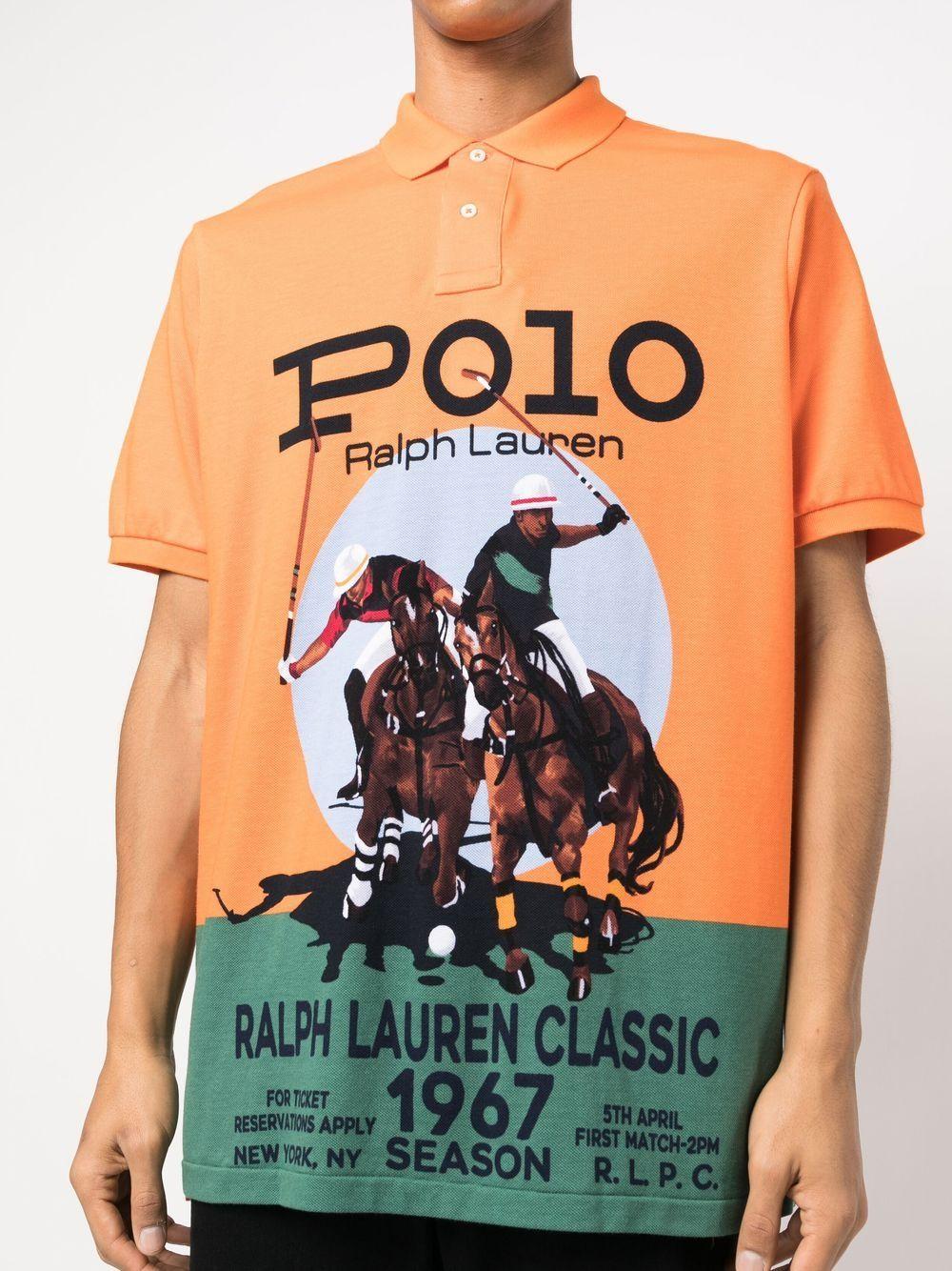 Polo Ralph Lauren Men's POLO CLUB SCENIC Custom Slim Polo Shirt