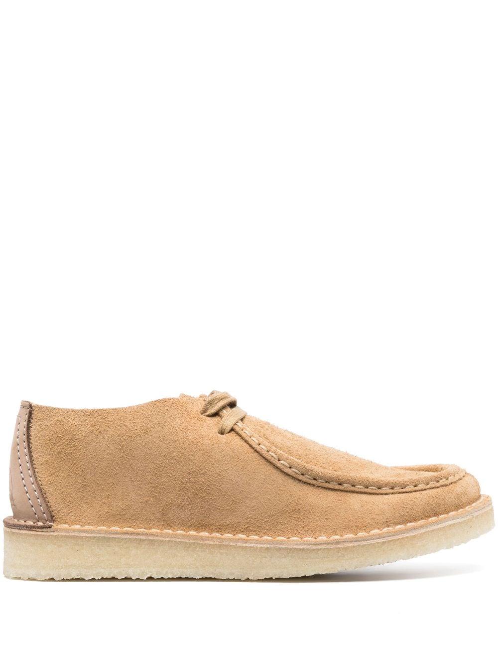 Clarks Desert Nomad Suede Loafers in Natural for Men Lyst