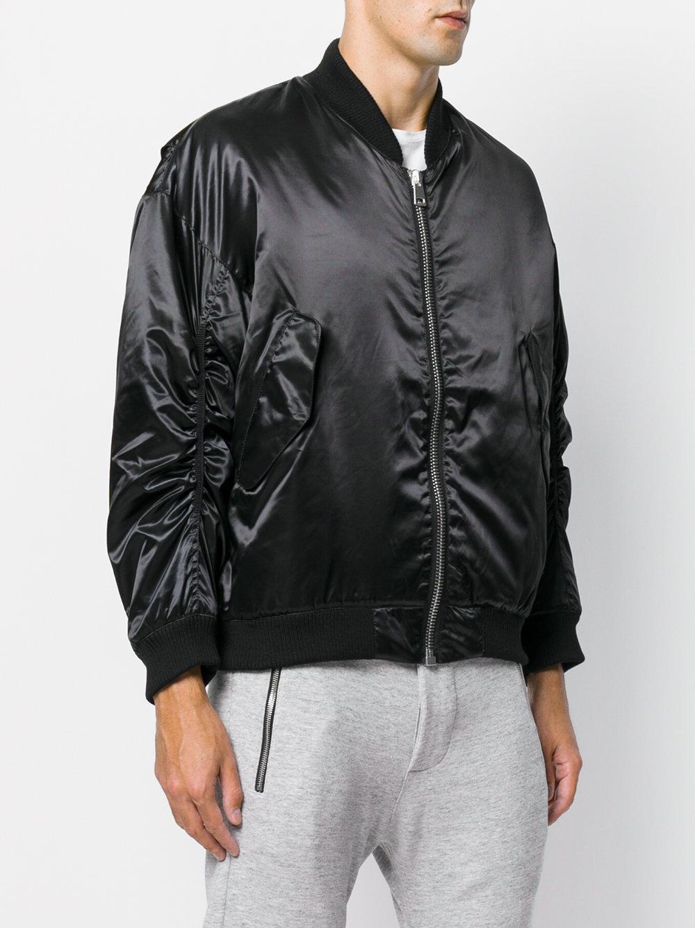 Represent Synthetic Classic Bomber Jacket in Black for Men - Lyst
