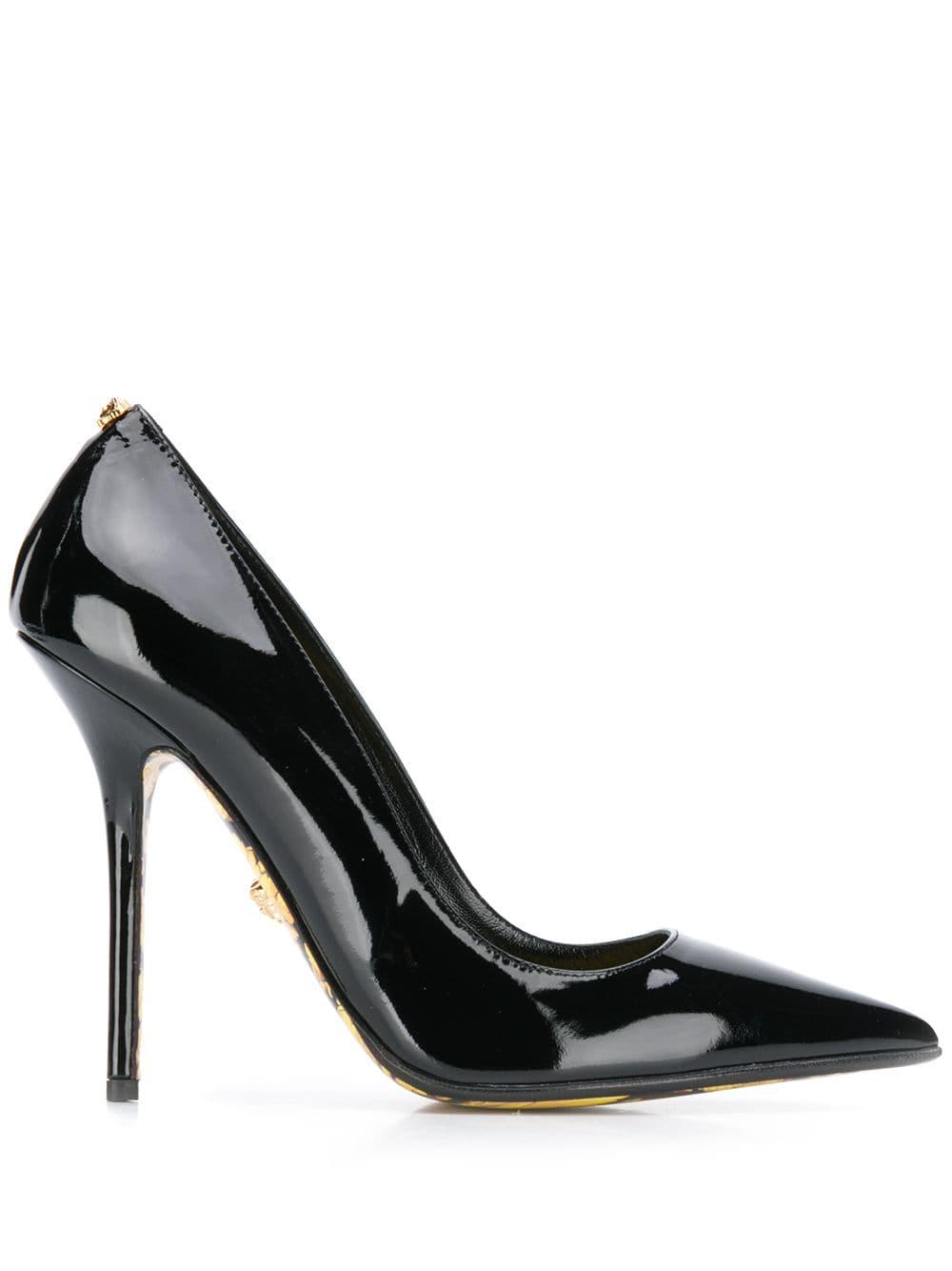 versace pointed heels