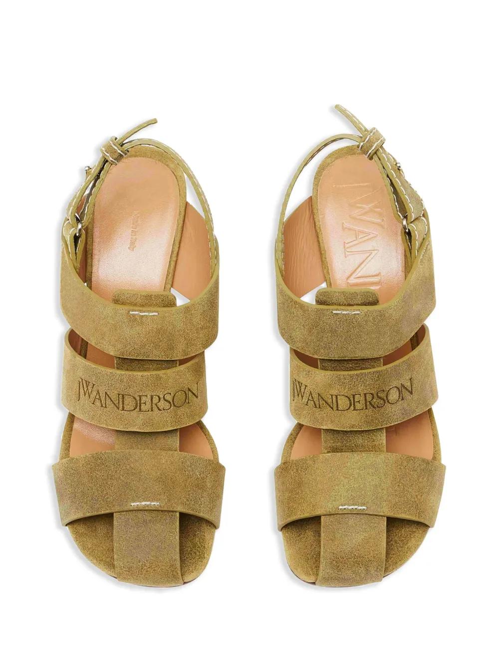 【関税込み】JW Anderson タン Tassel ヒールサンダル レディース JW Anderson ヒール付きサンダル | オンラインセール