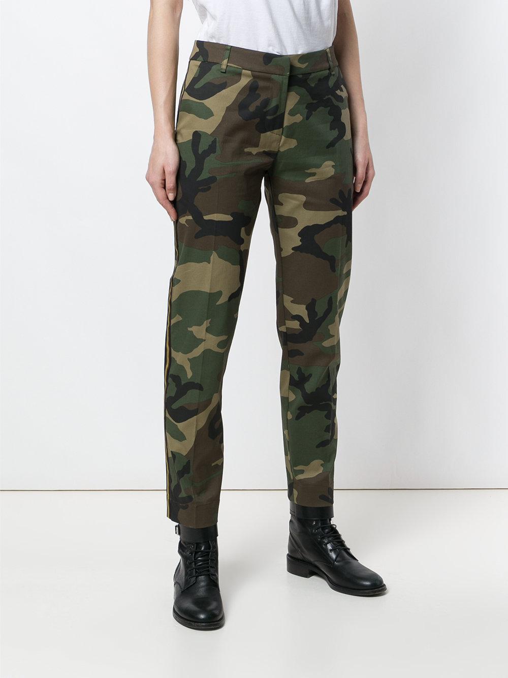 fitted camo pants