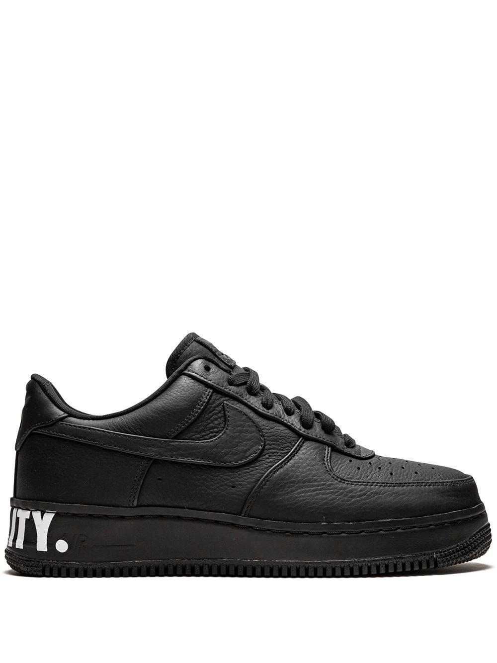 airforce 1 black trainers
