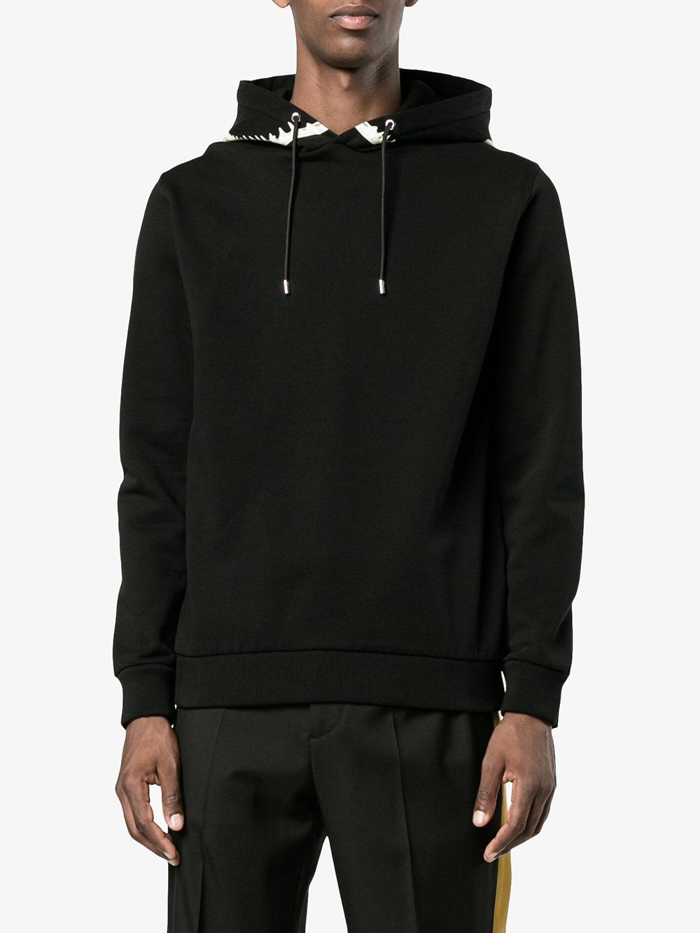Lyst - Givenchy Shark Tooth Printed Hoodie in Black for Men