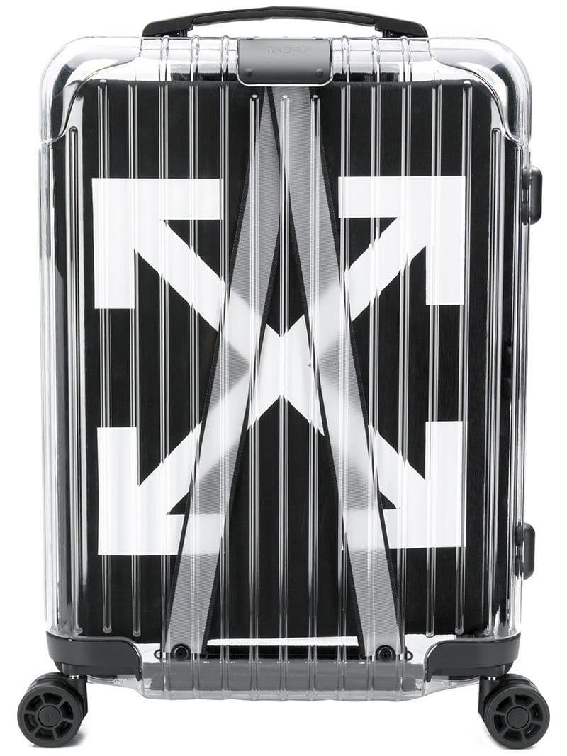 Off-White c/o Virgil Abloh Transparent Carry-on Case in White for