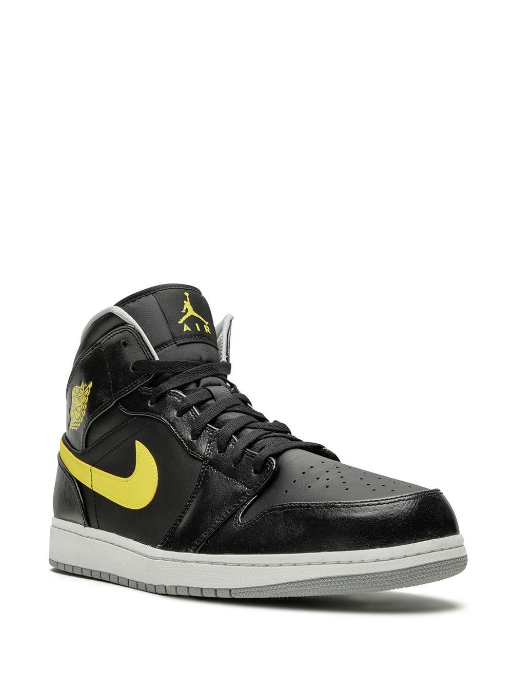 nike mid 1 black