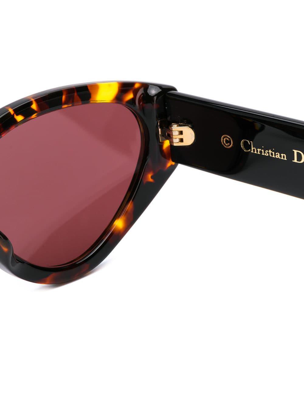 Dior Dior Spirit 2 Sunglasses in Brown | Lyst