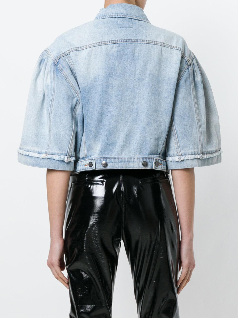 Twin Set Oversized Short Sleeve Cropped 