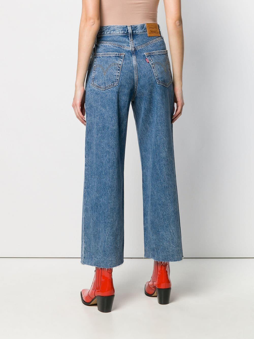 levi's ribcage pleated
