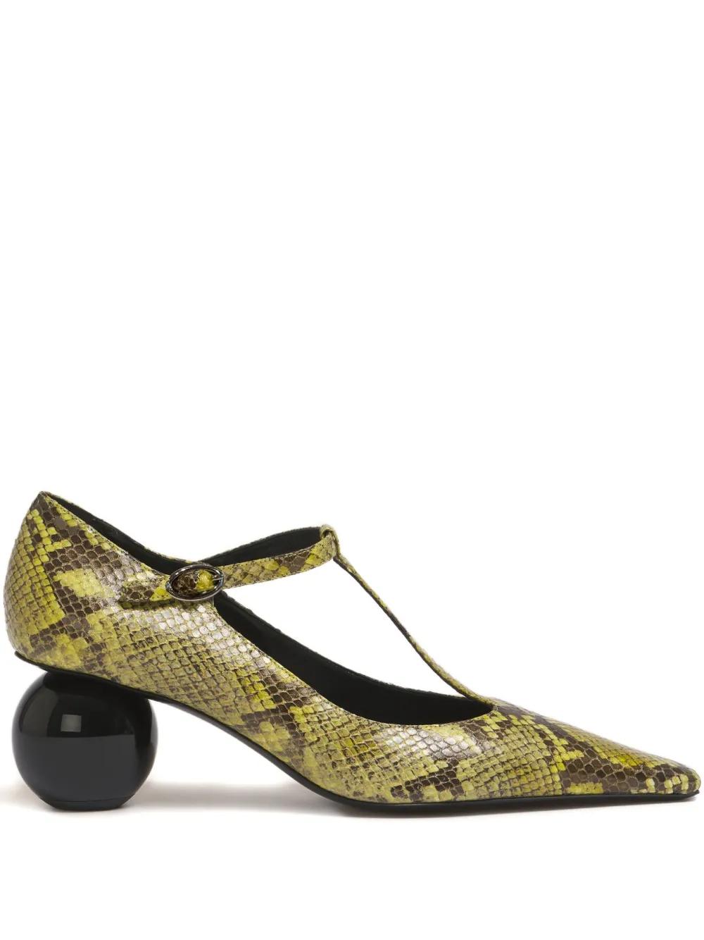 MARNI イエロー ハイヒール 35 ゴールド MARNI イエロー ハイヒール 35 ゴールド