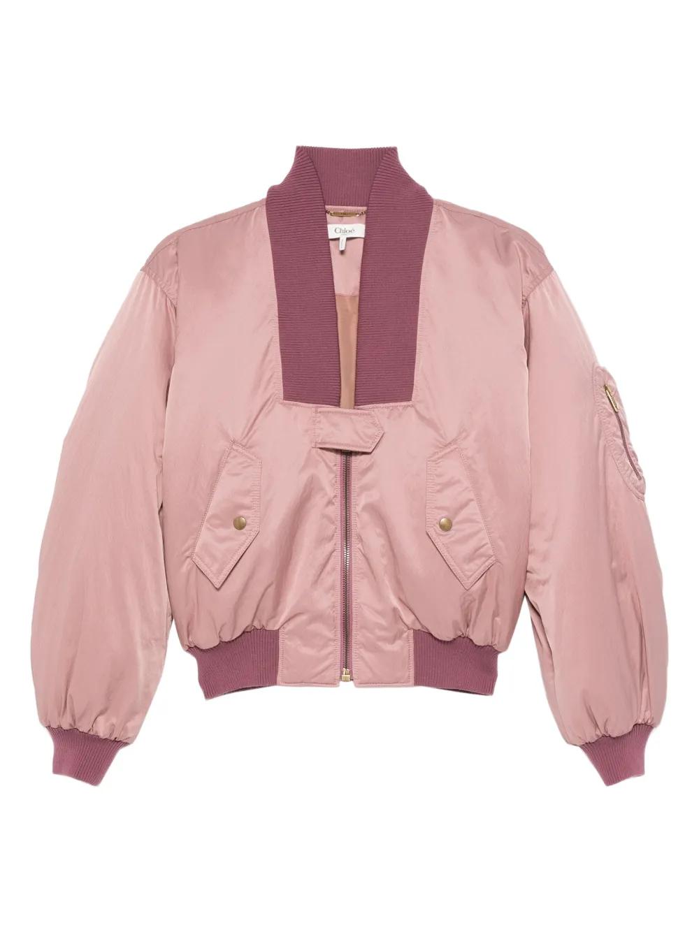 ジャケット Chloe Jacket Chloe - Leather biker jacket Chloe