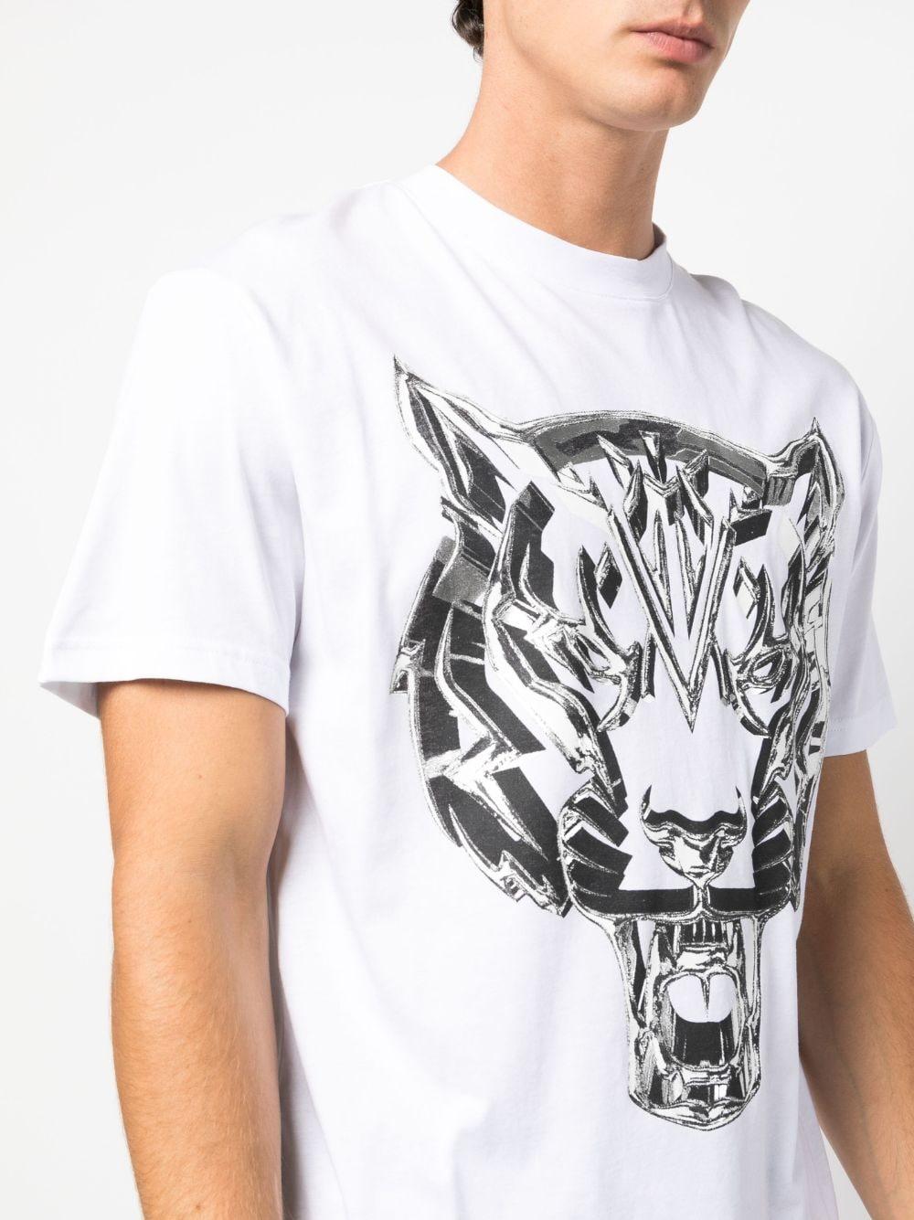 Plein Sport Tiger Crest Edition T-shirt - Farfetch