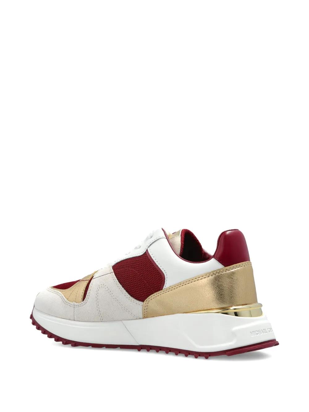 スニーカー Michael Kors Woman Sneakers White 43R4HYFS2L 740 Michael Kors womens pale gold hayes lace up trainers