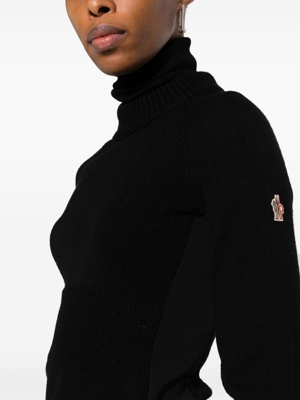 Moncler roll neck best sale jumper