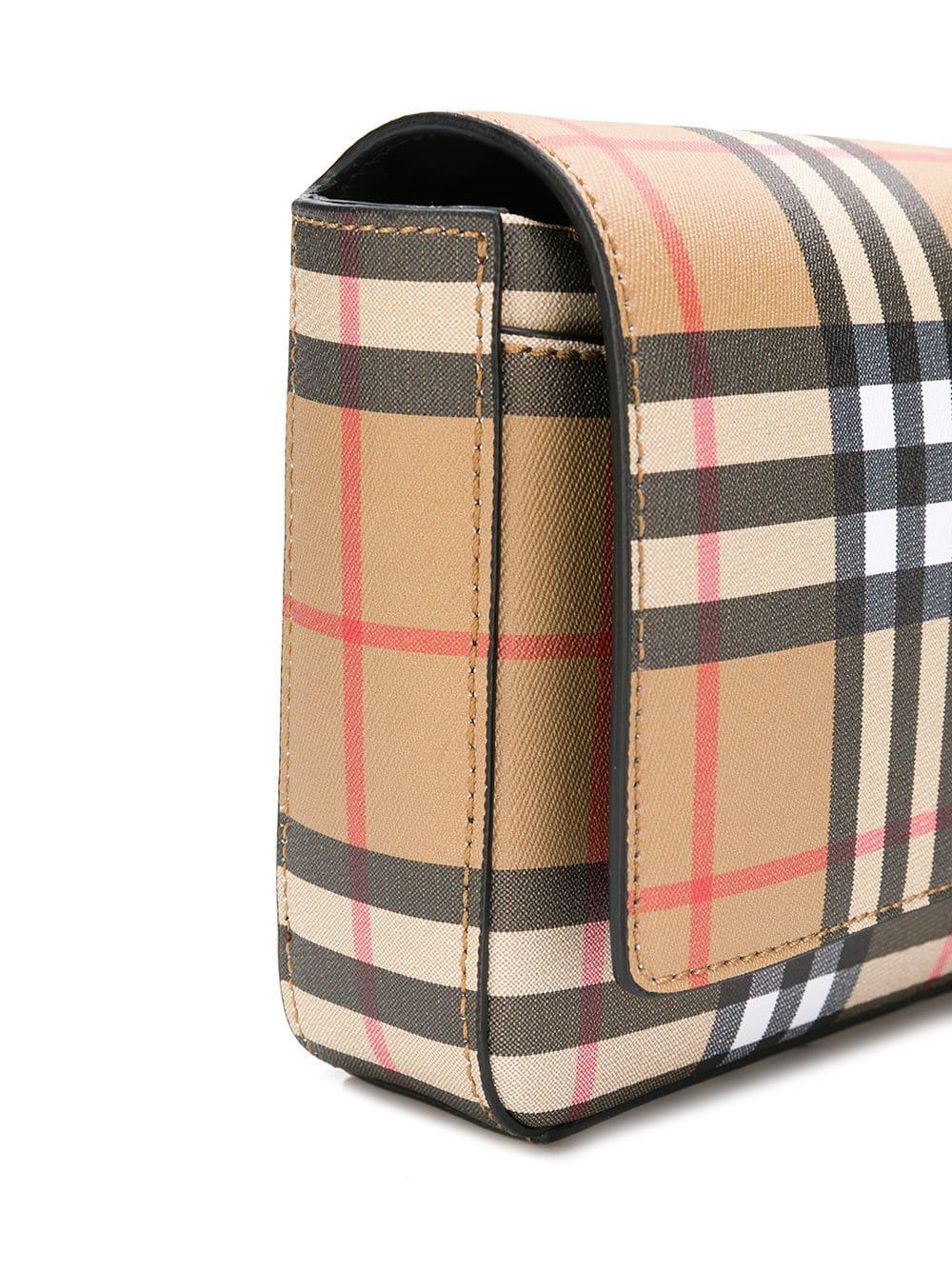 hampshire vintage check crossbody bag
