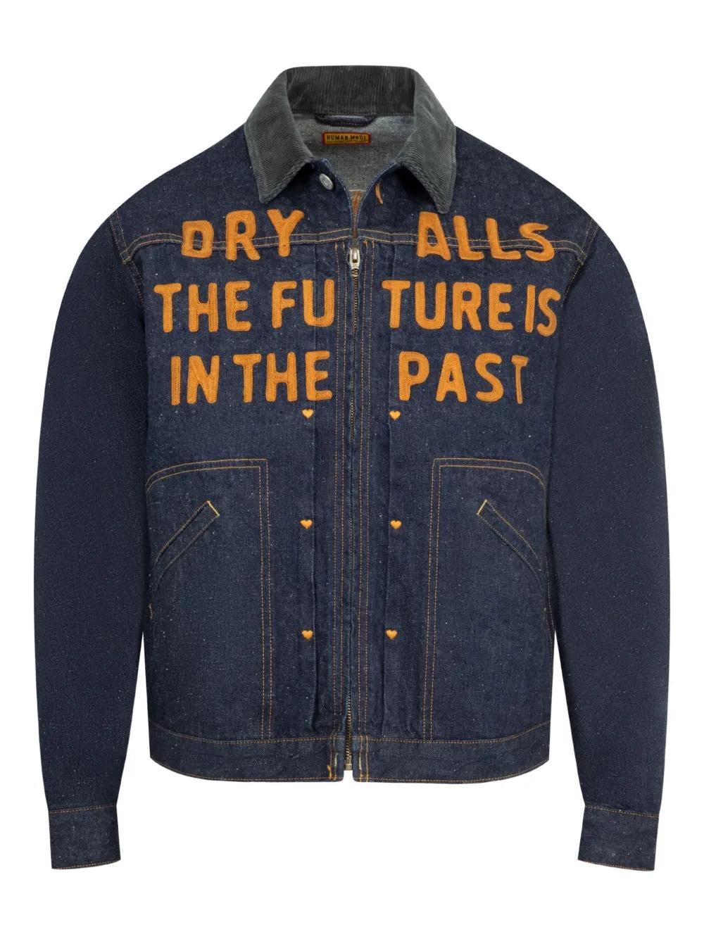 Human Made Work Zip-Up Denim Jacket in Blue for Men | Lyst UK