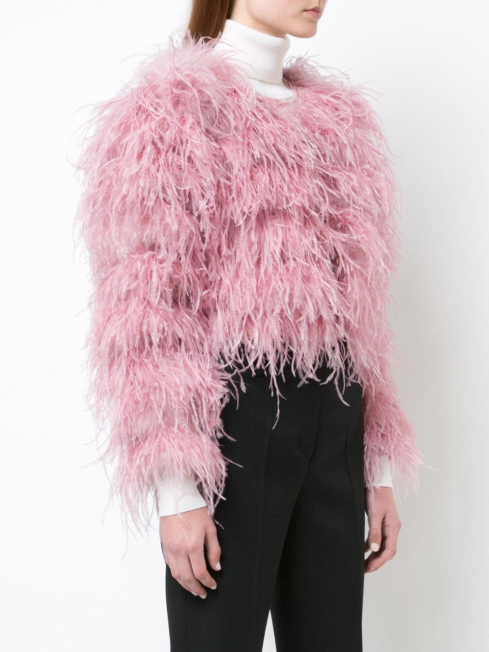 cinq a sept feather jacket