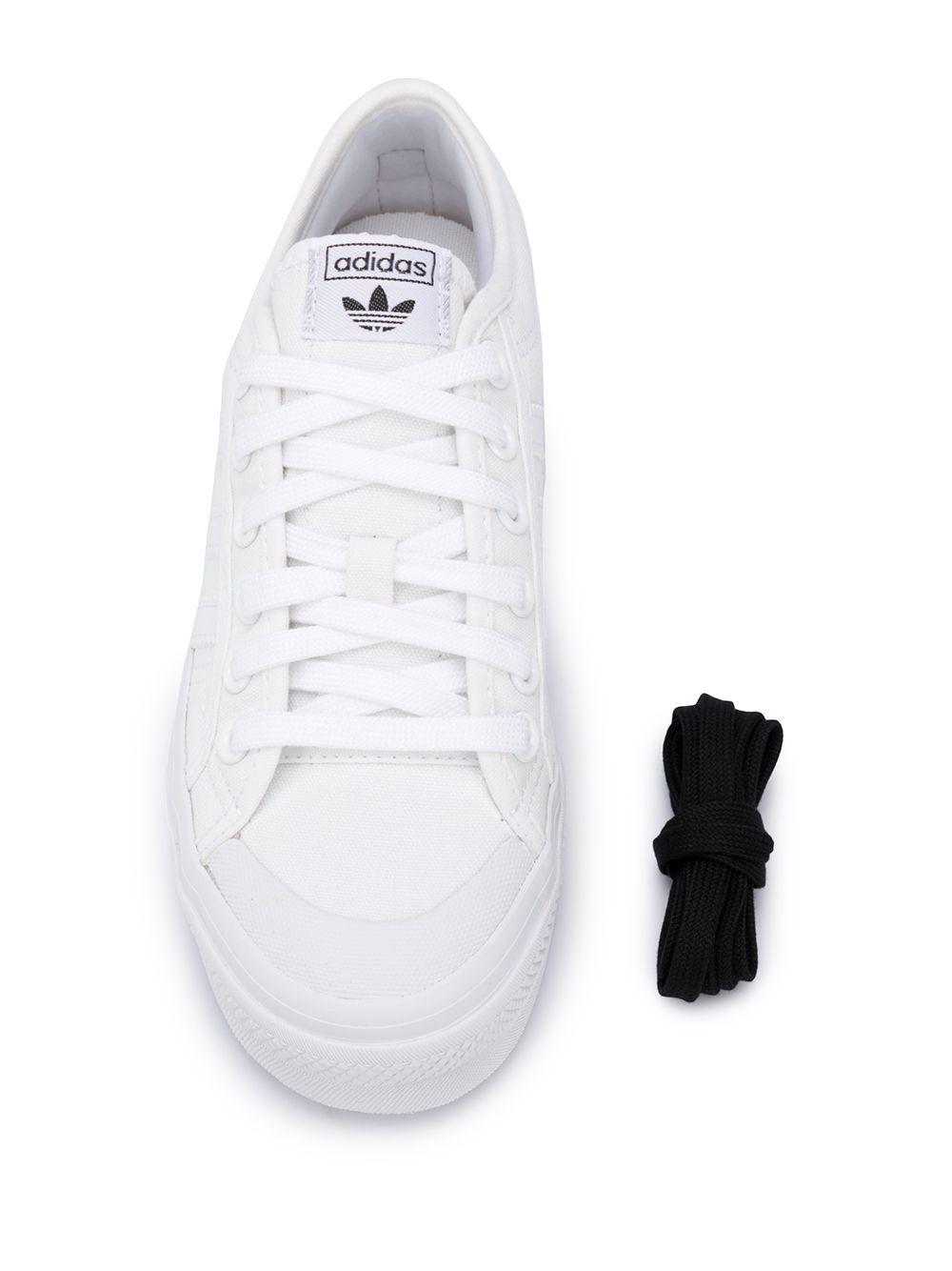 adidas Nizza Platform Sneakers in White | Lyst