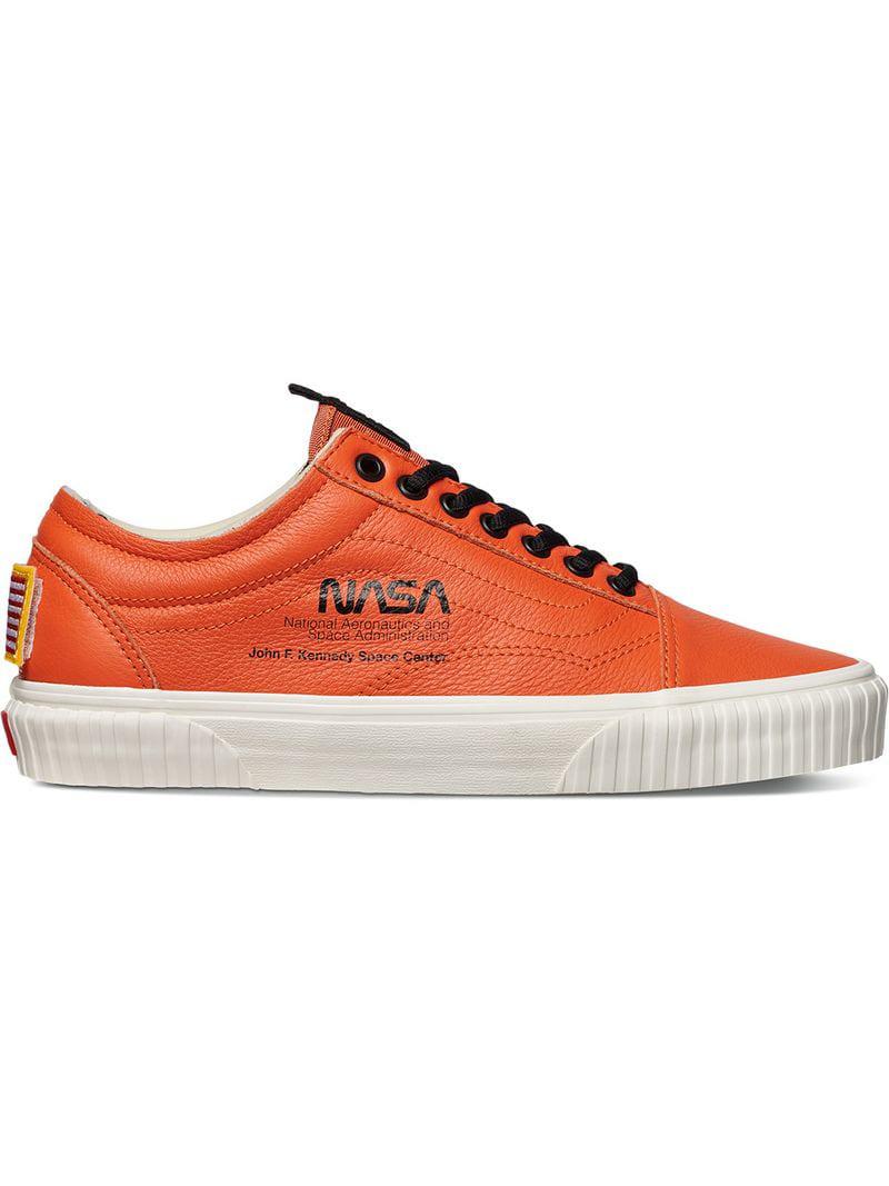 Vans Orange And Black Nasa Old Skool Space Voyager Firecracker Sneakers for  Men | Lyst