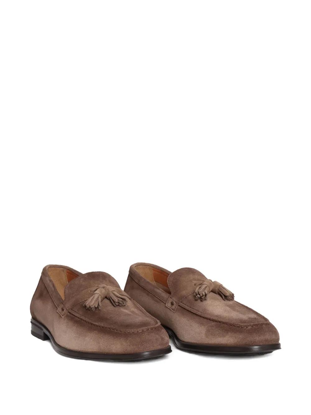 シューズ・サンダルその他 Doucal's Brown suede moccasin with fur Doucal's Brown suede moccasin with fur (DOUCAL'S/シューズ