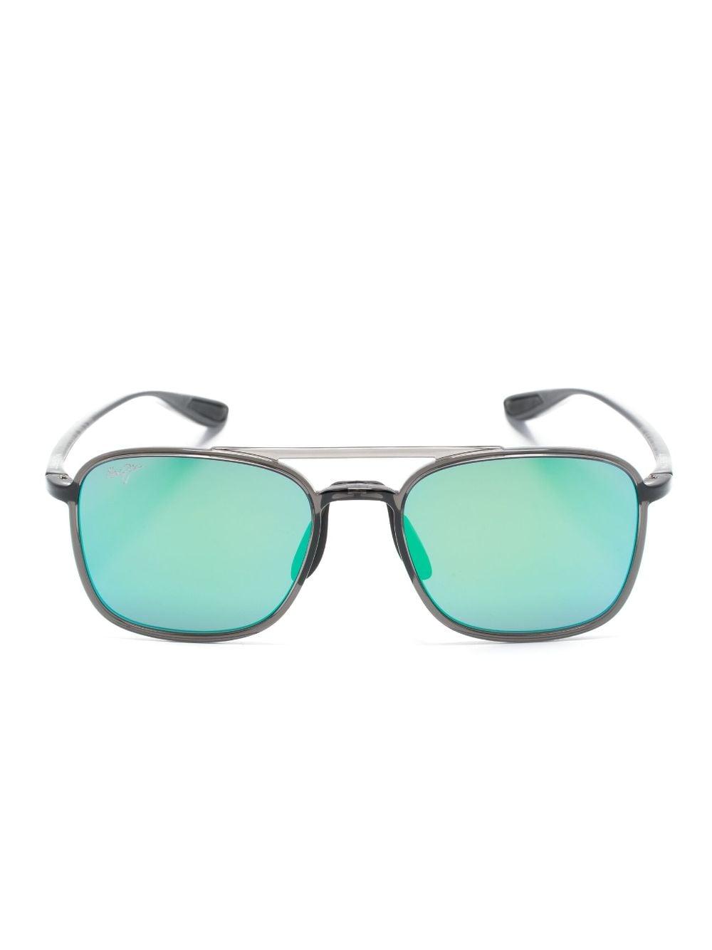 Gafas de sol Keokea estilo aviador de Maui Jim de color Verde | Lyst