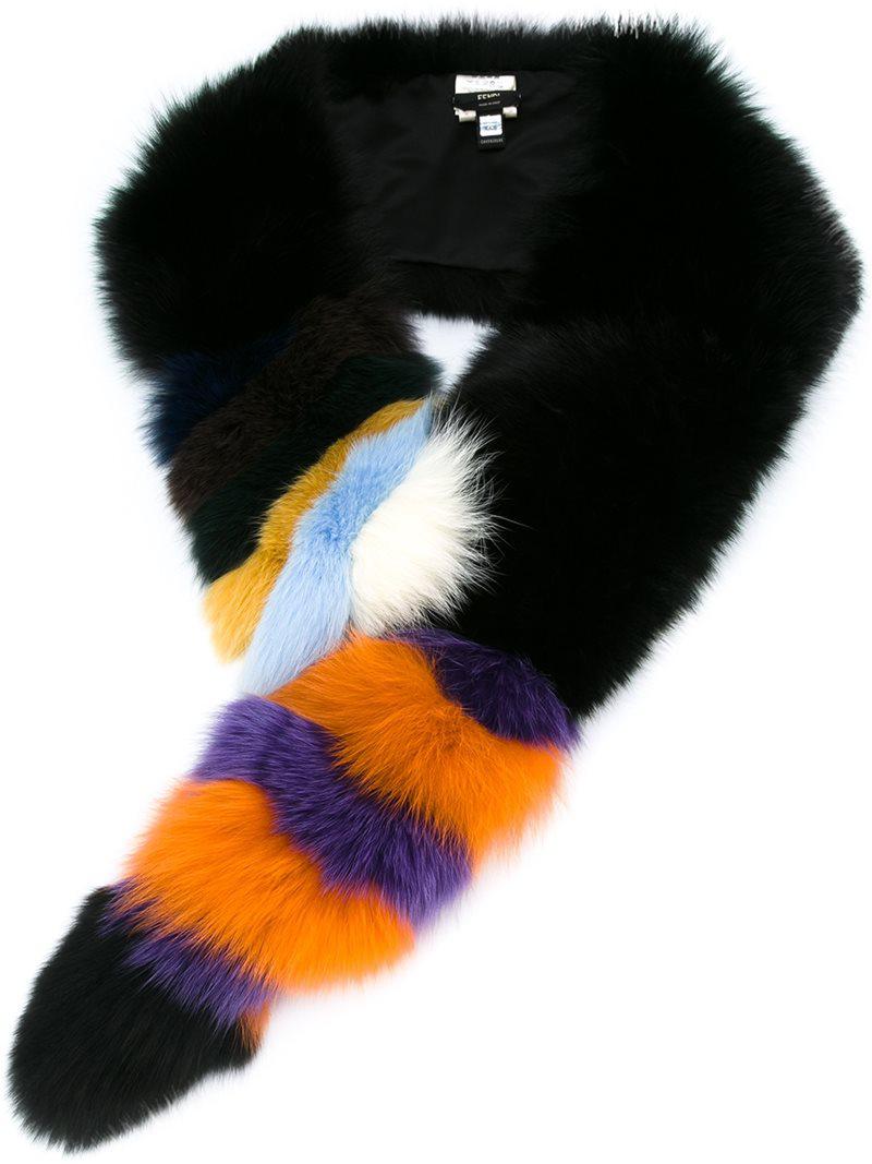 fendi fur stole
