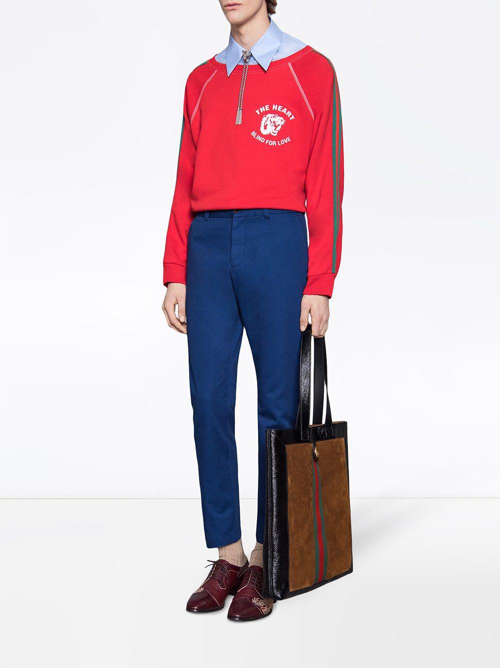 ophidia suede large tote