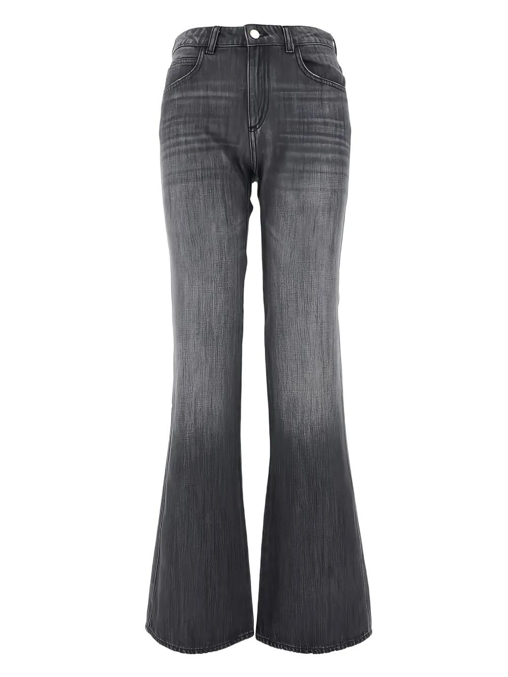 Emporio Armani Wide-leg jeans for Women | Online Sale up to Emporio Armani Wide-leg jeans for Women | Online Sale up to