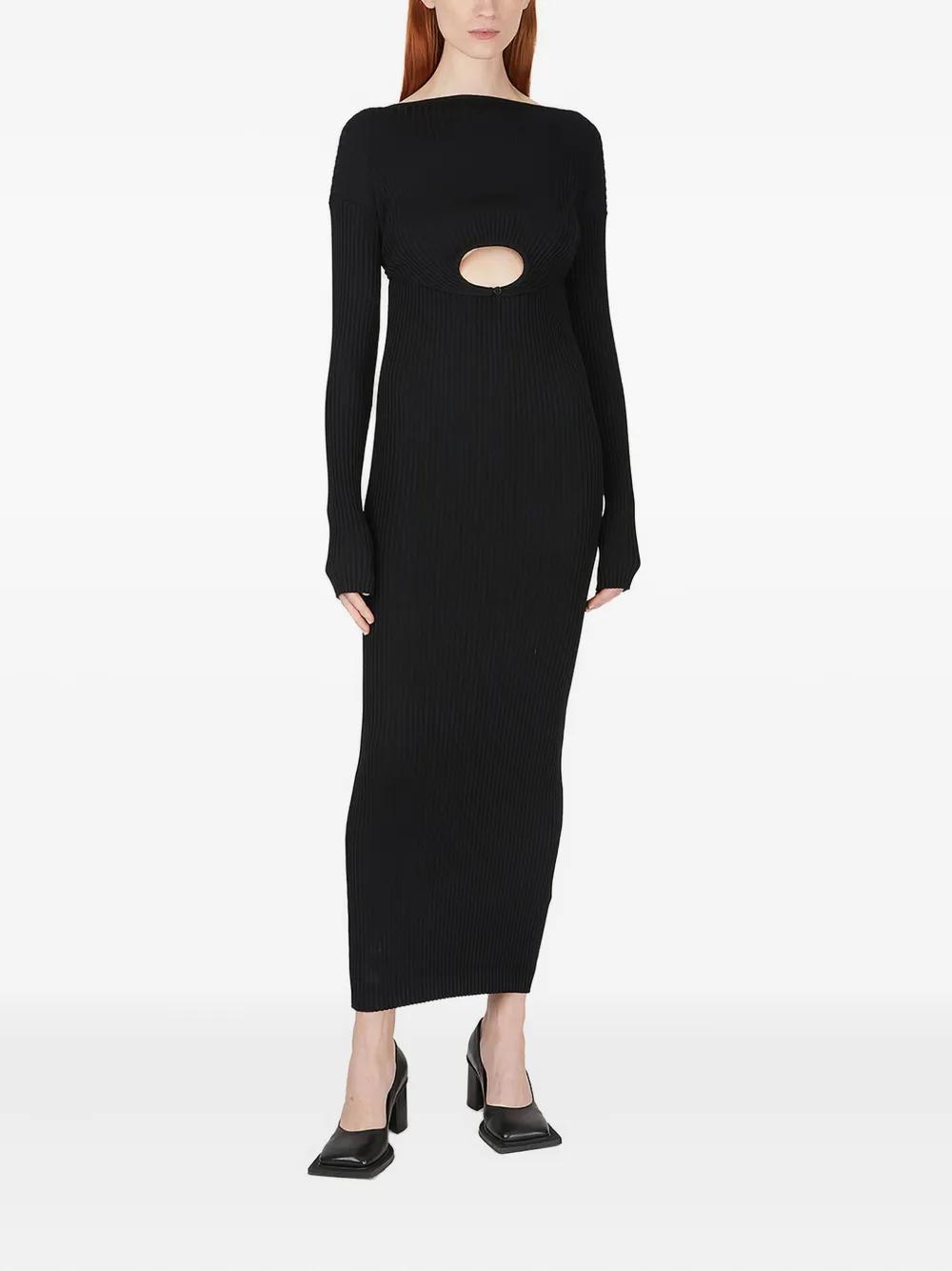 【関税込み】WYNN HAMLYN ブラック Sunny マキシドレス Black Sunny Maxi Dress by WYNN HAMLYN on Sale