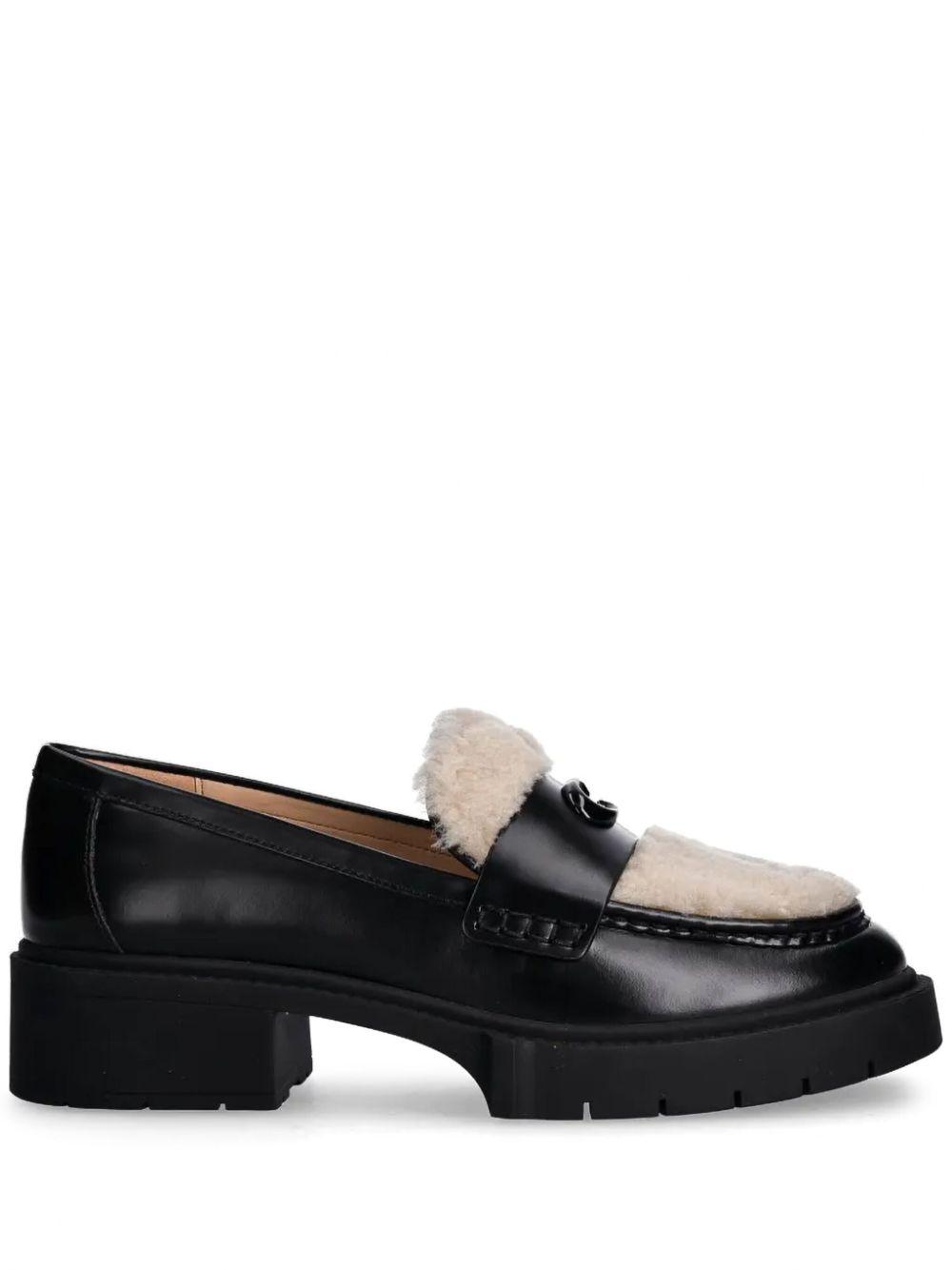 COACH ブラック ローファー