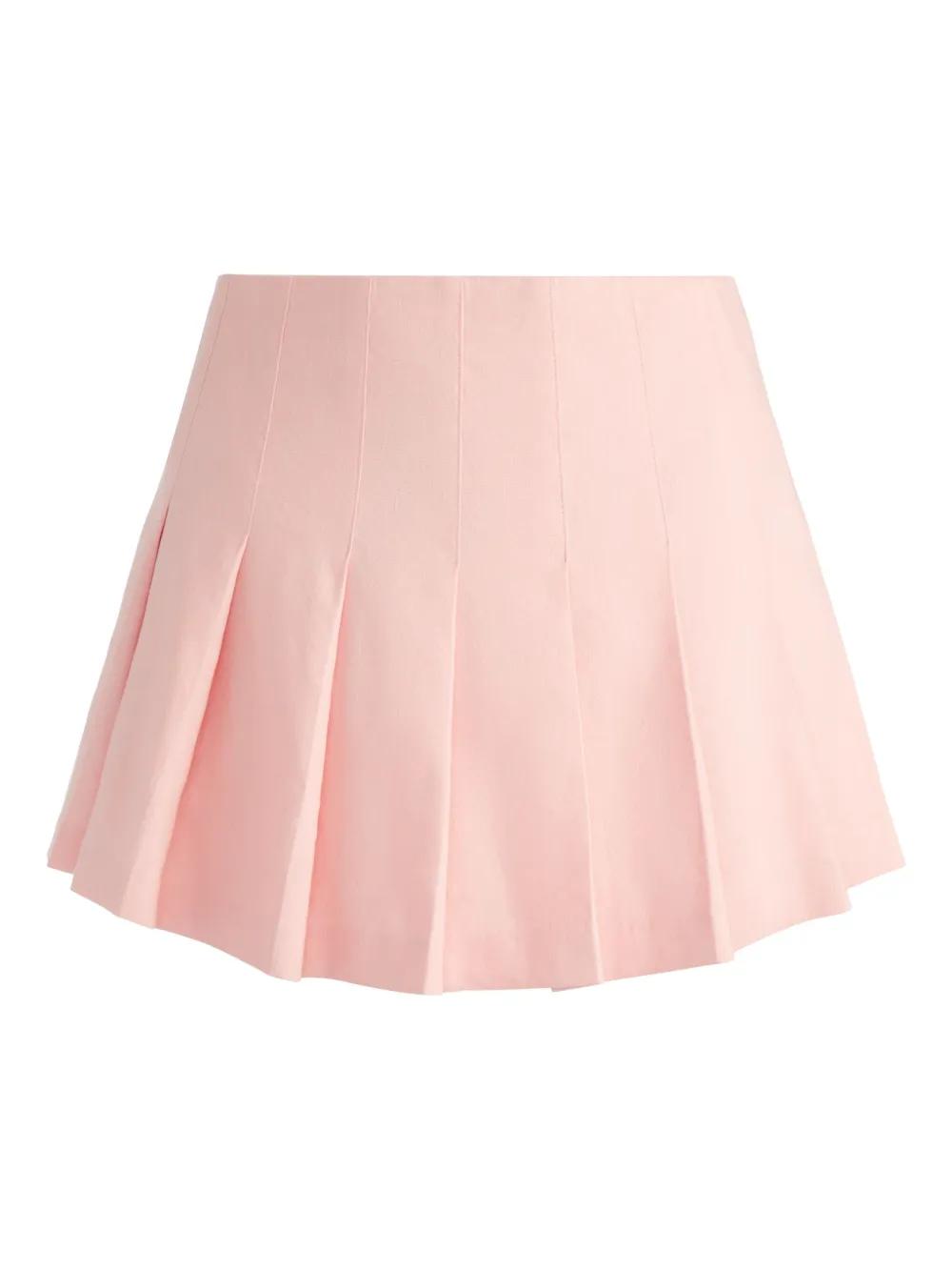 大人可愛い★【alice olivia】CARTER プリーツ ミニスカート Alice + Olivia Carter Pleated Miniskirt | Saks Fifth Avenue