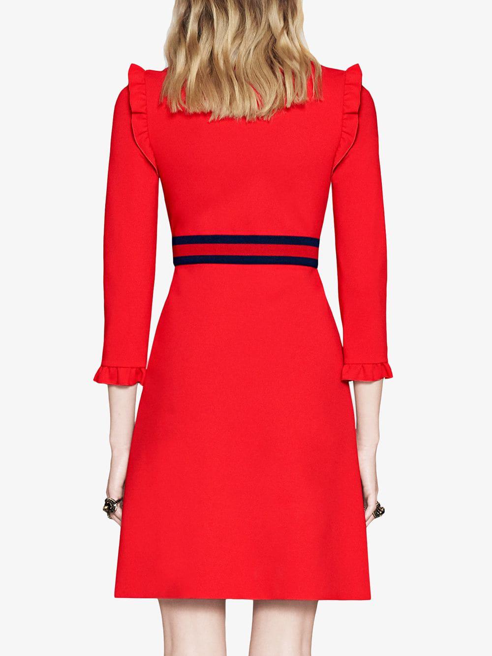 Gucci viscose cheap jersey dress