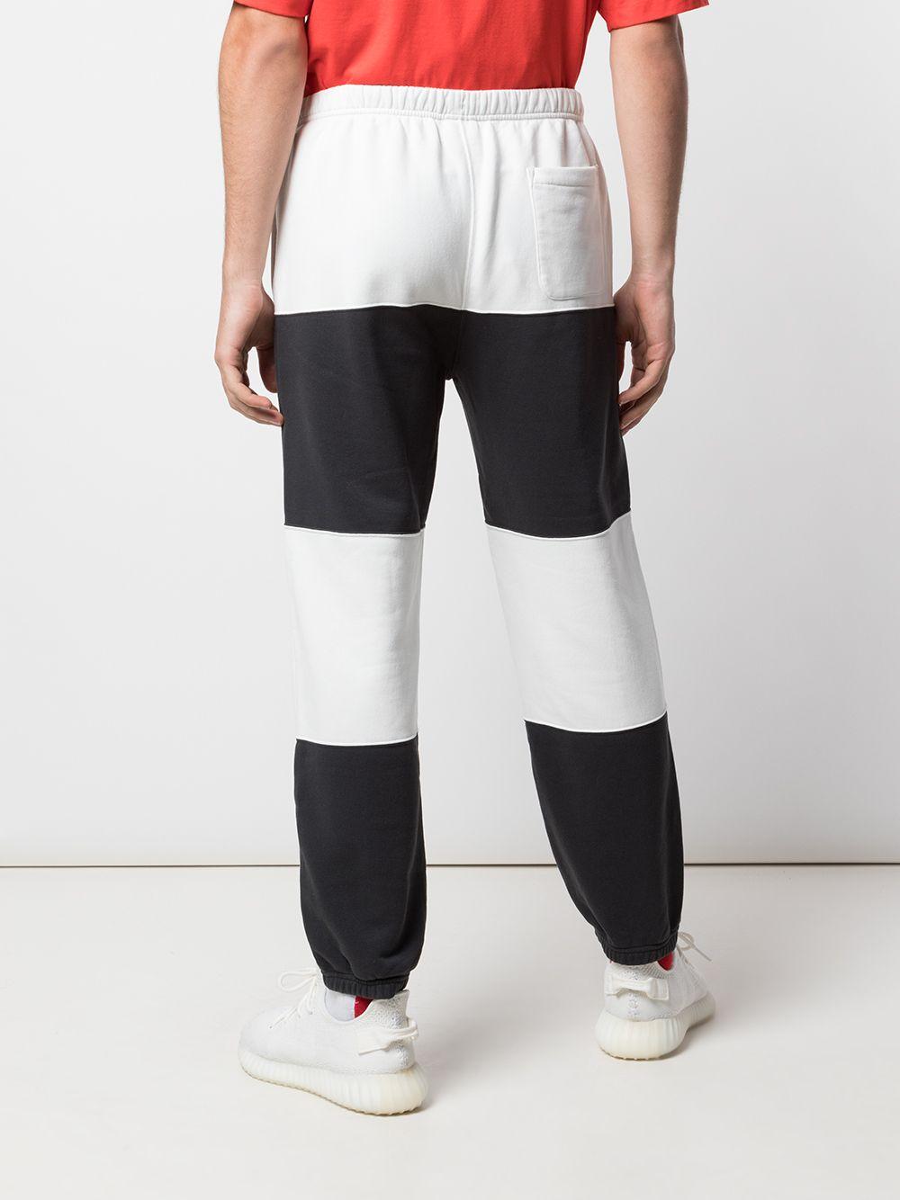 Pantalones de chándal Nike a rayas Supreme de Algodón de color Negro para  hombre | Lyst