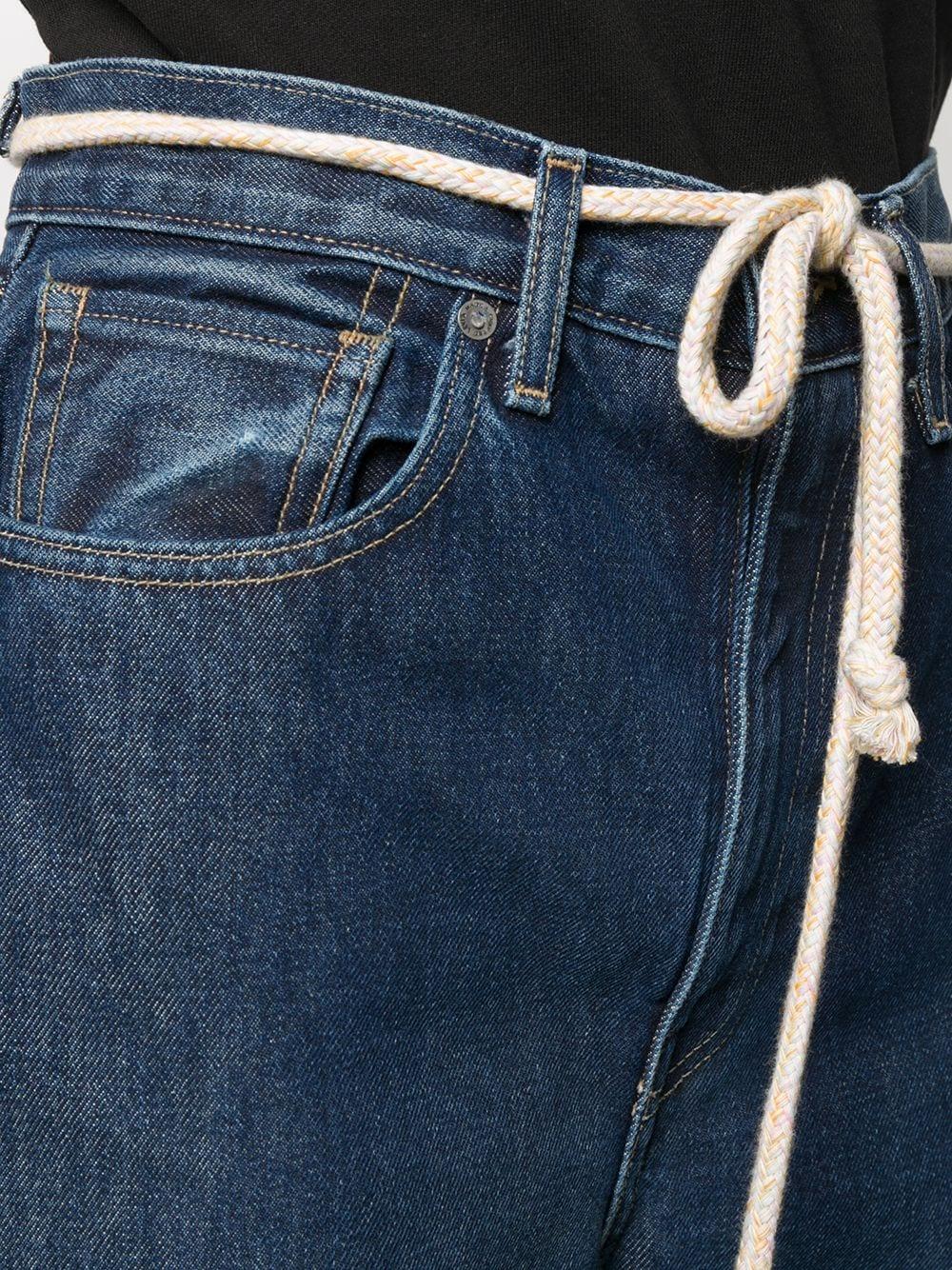 tie waist jeans