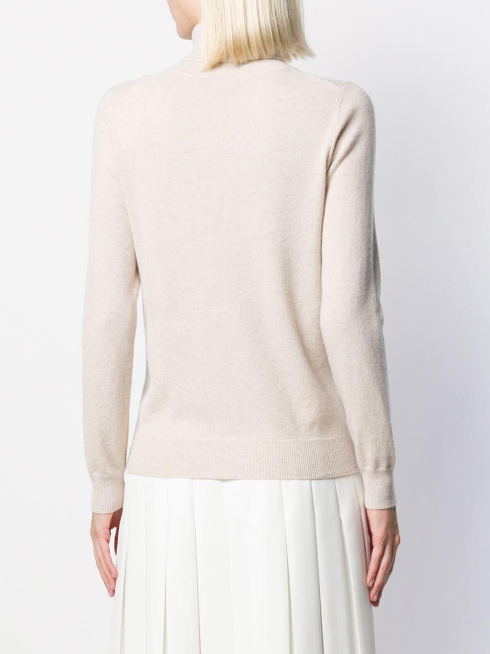 N.Peal Cashmere Cashmere Fine Knit Polo Neck Jumper - Save 14% - Lyst